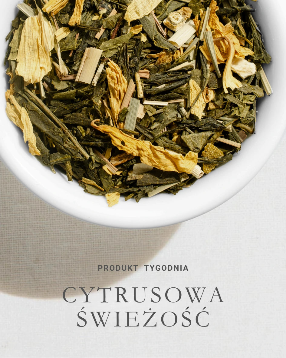 Cytrusowa swiezosc herbata zielona